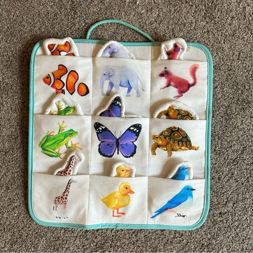 Lovevery Quilted animal patch set